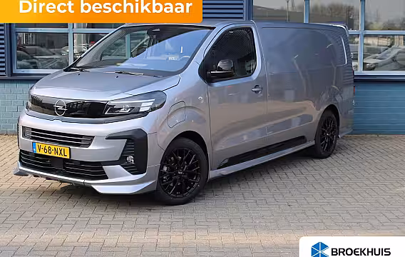 Opel Vivaro-e STX L3 75 kWh 136 PK | 8 JAAR GARANTIE | LEDER | CAMERA | BETIMMERING | STOEL + STUUR VERW