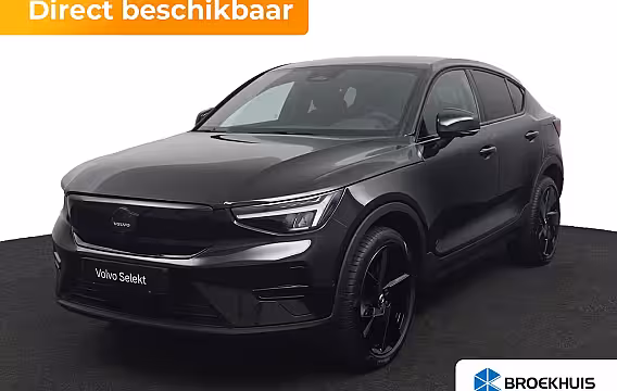 Volvo EC40 Black Edition Ultra Europa Single Motor Extended Range 82 kWh | Achterbank verwarmd | Appl