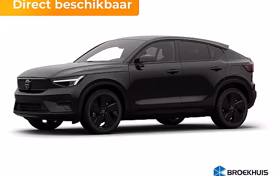 Volvo EC40 Twin Motor Plus Black Edition Europa 82 kWh | Achterbank verwarmd | Achteruitrijcamera | A