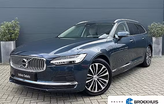 Volvo V90 Long Range 2.0 T6 Plug-in hybrid AWD Core Bright | Memory | sOh 99% | Leder | Pilot Assist