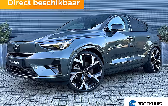 Volvo EC40 Twin Motor Ultra Europa 82 kWh | Meegespoten bumpers | 22 inch | HEICO sportveren | Forest