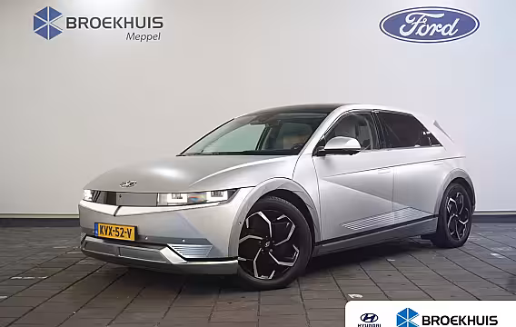 Hyundai IONIQ 5 Lounge 77.4 kWh 100 SoH | 1600kg Trekgewicht | Cruise control adaptief met Stop&Go en stuu