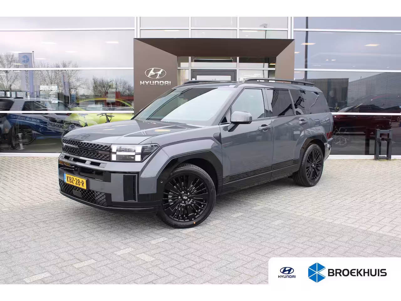 Hyundai Santa Fe 1.6 T-GDI PHEV Black Line 4WD 7p. | Achterbank in delen neerklapbaar | Achterbank verwarmd