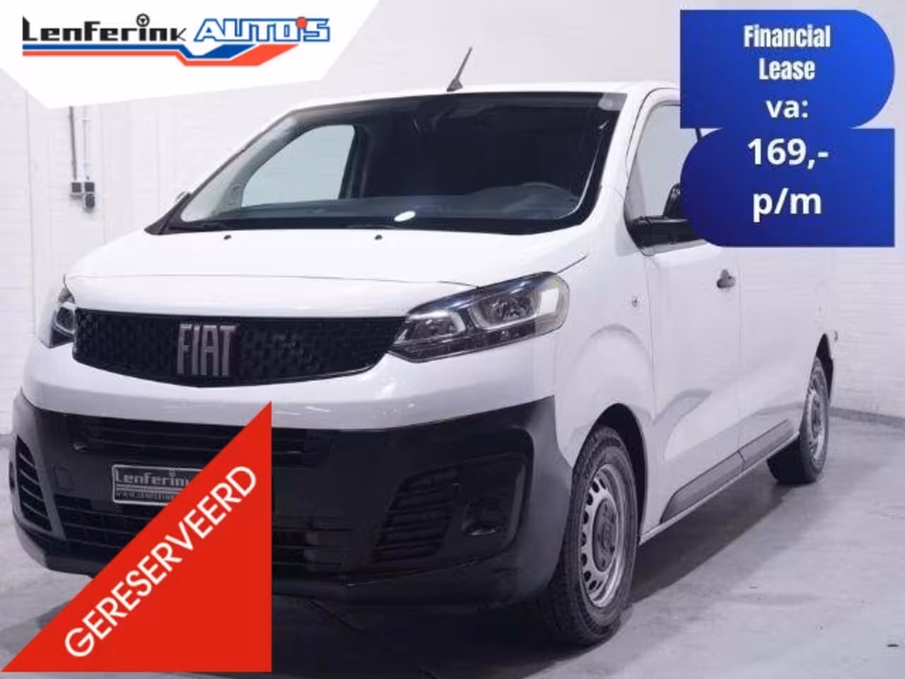 Fiat Scudo 2.0 MultiJet 145 pk L2H1 Airco, Apple Carplay Cruise Control, Laadruimte Pakket, PDC achte