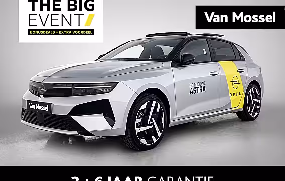 Opel Astra Electric 58 kWh Ultimate | DEMO | TOT 8 JAAR GARANTIE | Head up display | Navigatie | Achteruitrijc
