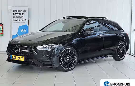 Mercedes-Benz CLA-klasse Shooting Brake 200 AMG Line | Adapt. Cruise | Burmester Surround | Head-up | 360 Camera | Memory | Schuif