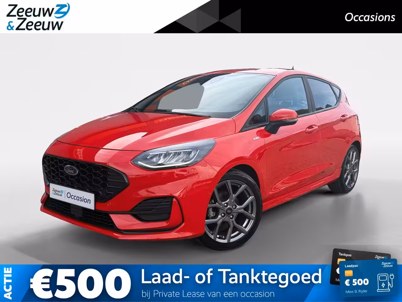Ford Fiesta 1.0 EcoBoost Hybrid ST-Line X | 1ste eigenaar | Volledig Dealeronderhouden | Winter Pack |