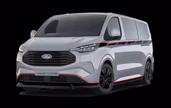 Ford Transit Custom 320 2.5 PHEV L2H1 Grey Platinum Gesloten bestel (verwacht)