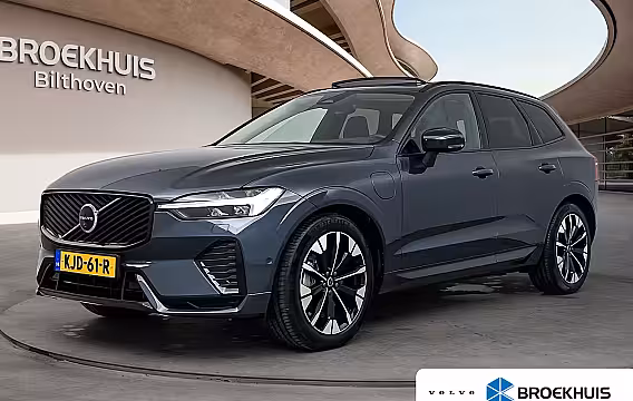 Volvo XC60 Facelift T6 Plug-in hybrid AWD Ultra Dark | Luchtvering | Trekhaak | Extra Getint Glas | P