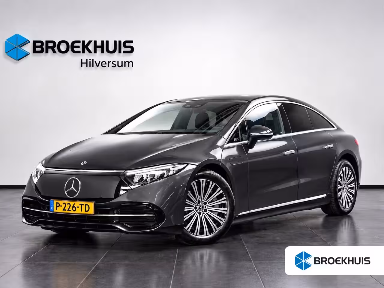 Mercedes-Benz EQS 350 Business Line 90 kWh | Elek. Trekhaak | Memory | Leder | 638KM WLTP | 4wiel besturing