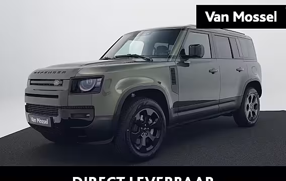 Land Rover Defender 110 2.0 P300e Forest Edition | € 6500, - voordeel | Trekhaak Afneembaar | ClearSight Binnenspi
