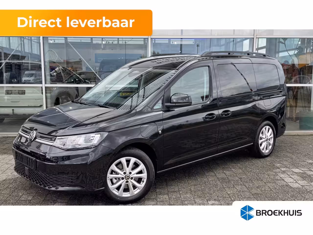 Volkswagen Caddy Maxi Life 1.5 eTSI eHybrid 19, 7 kWh DSG Automaat 7 persoons | Navi by APP | Camera | Airco voo