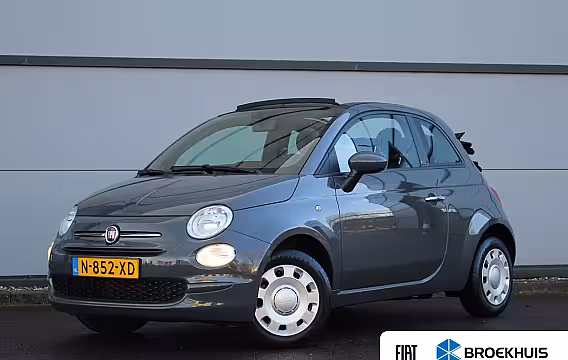Fiat 500 C 1.0 Cabrio Hybrid Cult | Airco | DAB | Elec. Pakket | Lage KM stand | Cabriolet | Airco |