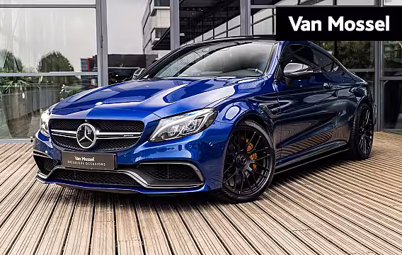 Mercedes-Benz C-klasse Coupé AMG 63 S | KERAMISCH | BURMESTER | AMG PERFORMANCE UITLAAT | PANORAMA/SCHUIF-KANTELDAK | A