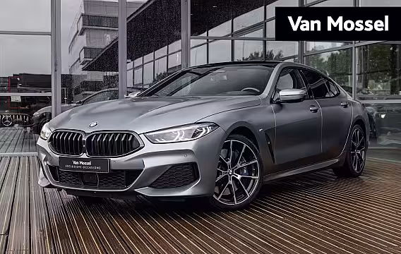 BMW 8-serie Gran Coupé 840i xDrive High Executive | M-SPORT | INDIVIDUAL FROZEN BLUESTONE | 20 INCH | HARMAN KARD