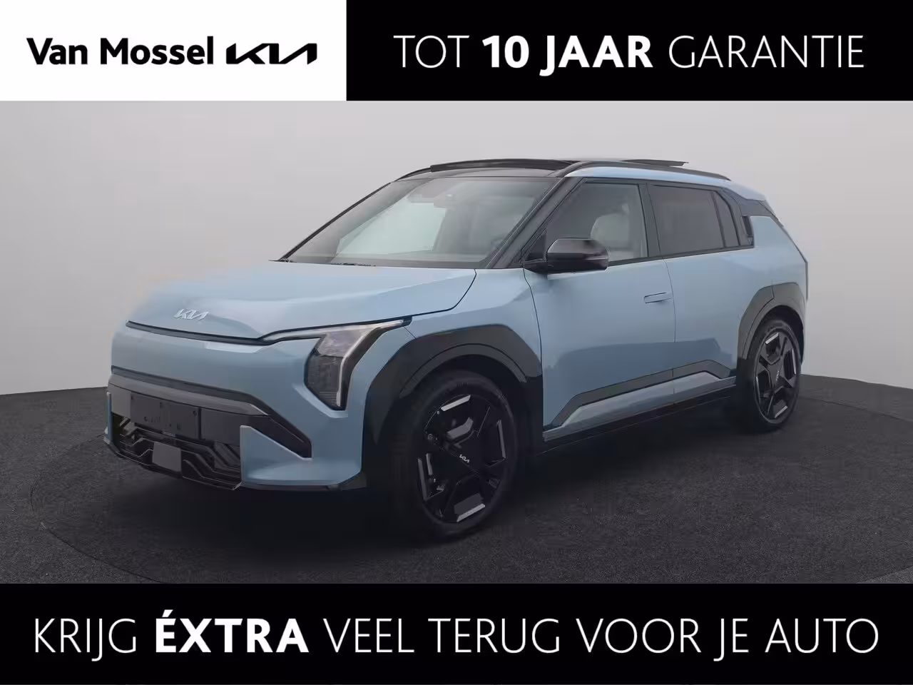 Kia EV3 GT-Line 81.4 kWh | Vegan Leder | Open Dak | Stoelverwarming | Camera | Clima | Navi | Nieu
