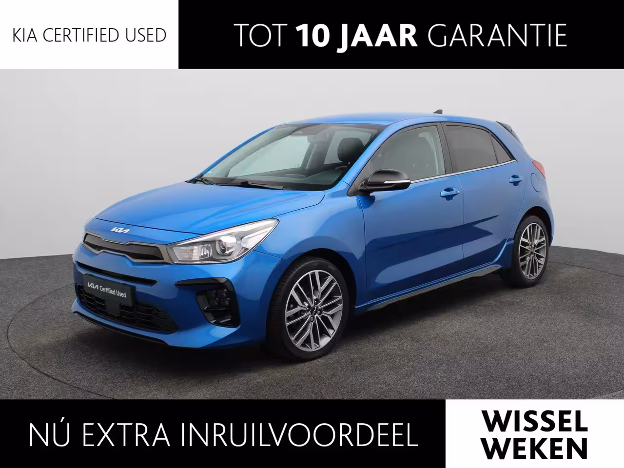 Kia Rio 1.0 T-GDi MHEV GT-Line | Airco | Navi | Camera | Parkeerhulp | Lm Velgen |