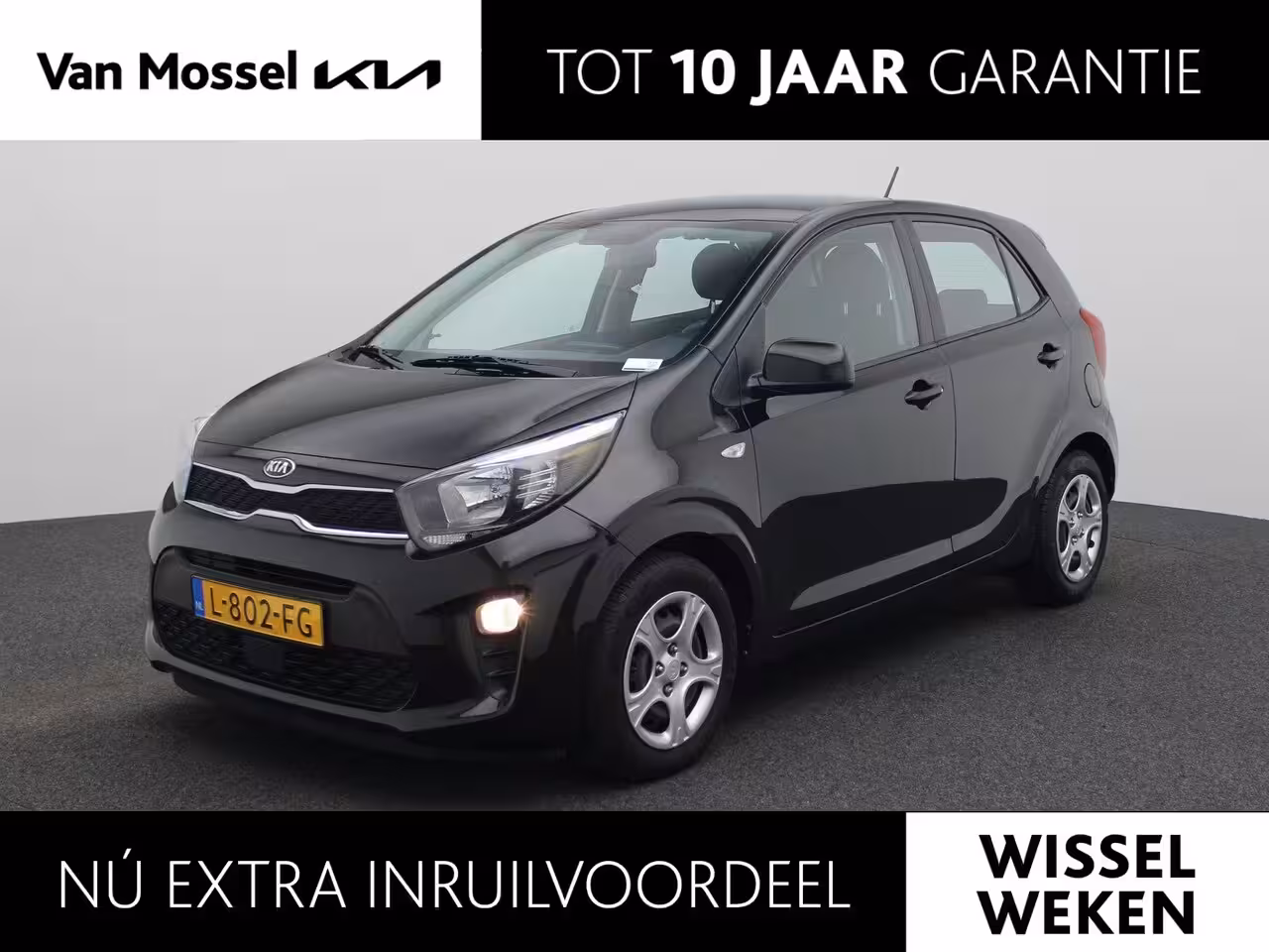 Kia Picanto 1.0 DPi ComfortLine Airco | Cruise | Bluetooth | Centr. Deurverg | Elektrische ramen