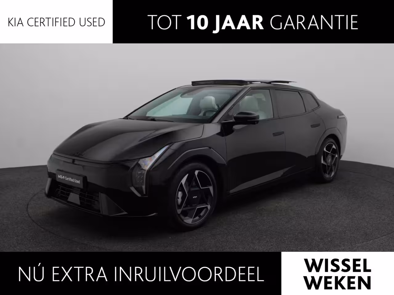 Kia EV4 Fastback GT-PlusLine 81.4 kWh | 360 Camera | Elek. Achterklep | Harman/ Kardon | HUD | Elek. Stoele