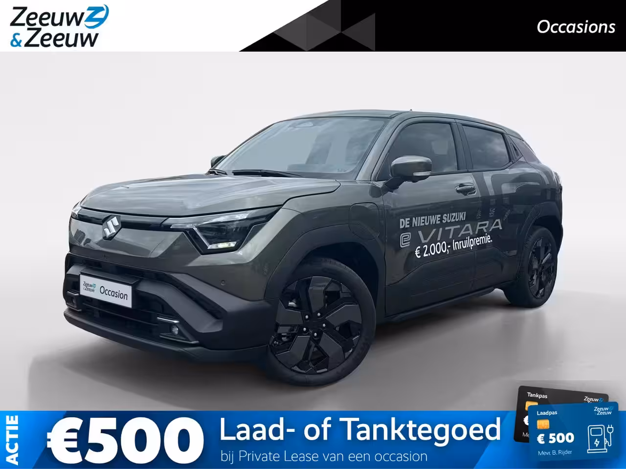 Suzuki e Vitara Style 61 kWh | Stuur/Stoel Verwarming | Dodehoekdetectie | 360 Camera | Elektrische stoelv