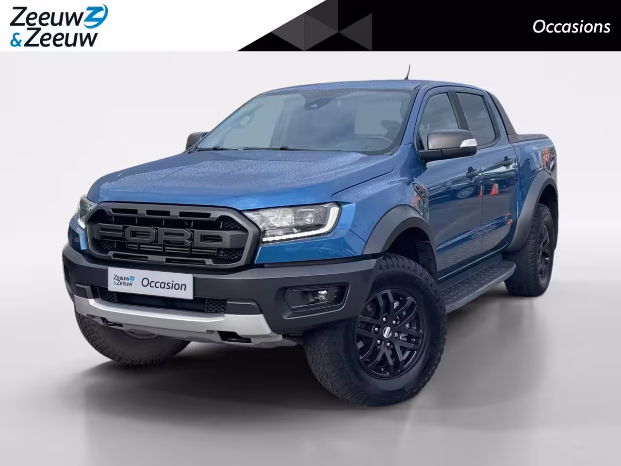 Ford Ranger Raptor 2.0 EcoBlue 213PK 4x4 | GRIJS KENTEKEN 4| 2 persoons | Rollertop | Trekhaak | Navigatie |