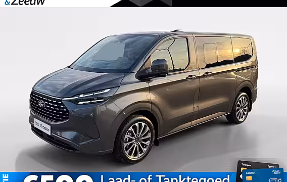 Ford Tourneo Custom 340 2.5 PHEV L1H1 Titanium X | Prijs excl. BTW | 8 persoons | Automaat | B&O Audio | Leder