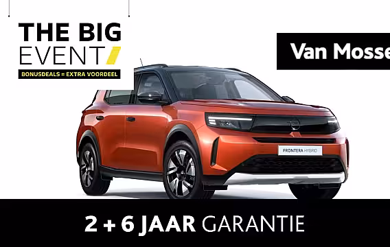 Opel Frontera Electric Edition 44 kWh | THE BIG EVENT | NU TE BESTELLEN | TOT 8 JAAR GARANTIE | KORTING