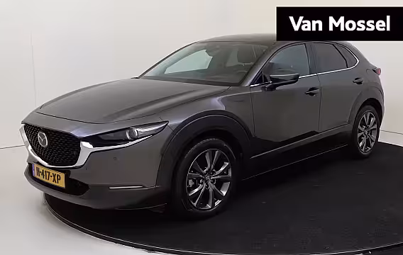 Mazda CX-30 2.0 e-SkyActiv-X M Hybrid Luxury | BOSE Audio | Leder | Stoel en stuur verwm. | Electrisch