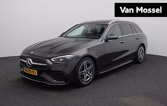 Mercedes-Benz C-klasse Estate 200 Launch Edition AMG Line | Navigatie | Stoel/stuur verw. | Panorama dak | Head up displ