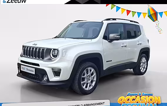 Jeep Renegade 4xe 240 Plug-in Hybrid Electric Limited | Parkeersensoren | Navi | Climate | Telefoon | LM