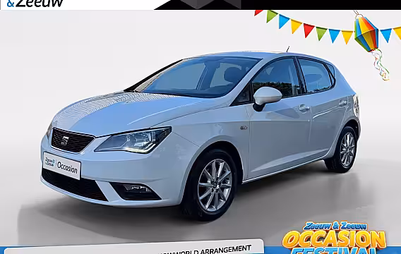 Seat Ibiza 1.0 EcoTSI Style Connect | LAGE KILPOMETERS | LM VELGEN | TELEFOON | AIRCO | NACVIGATIE |
