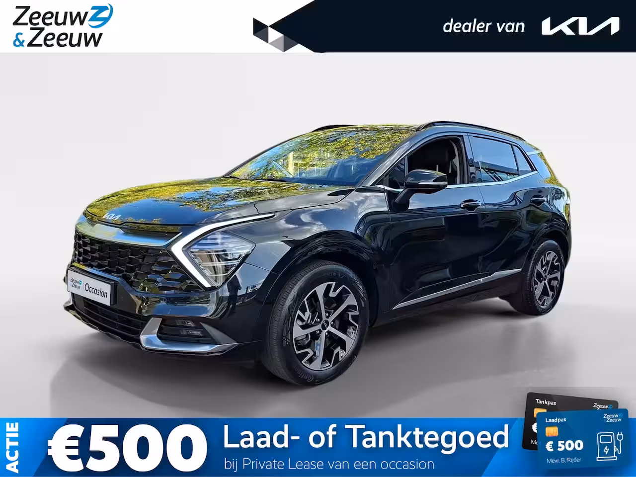 Kia Sportage 1.6 T-GDi Hybrid DynamicPlusLine Schuifkanteldak | Stoel + stuurverwarming | ACC | Achteru