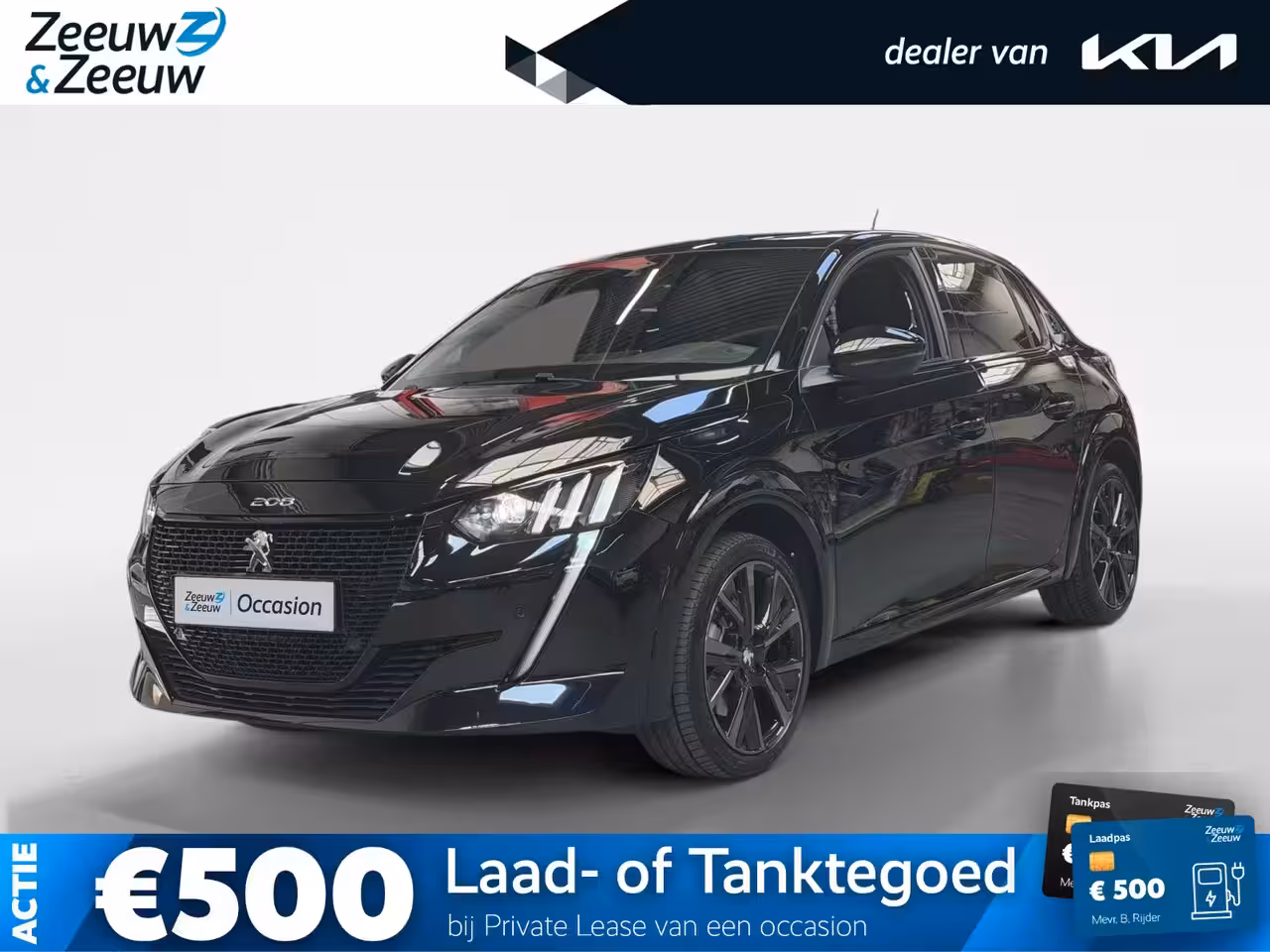 Peugeot e-208 EV GT 350 50 kWh 100% SOH | STOELVERWARMING | ACHTERUITRIJCAMERA | GLASSROOF | 12 MAANDEN