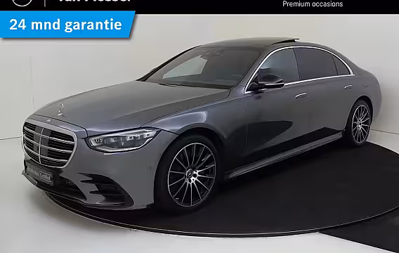 Mercedes-Benz S-klasse 580 e Lang / AMG/ 20 inch/ Night/ Aug. Reality Head Up/ Rear Plus Pack/ Burmester 3D/