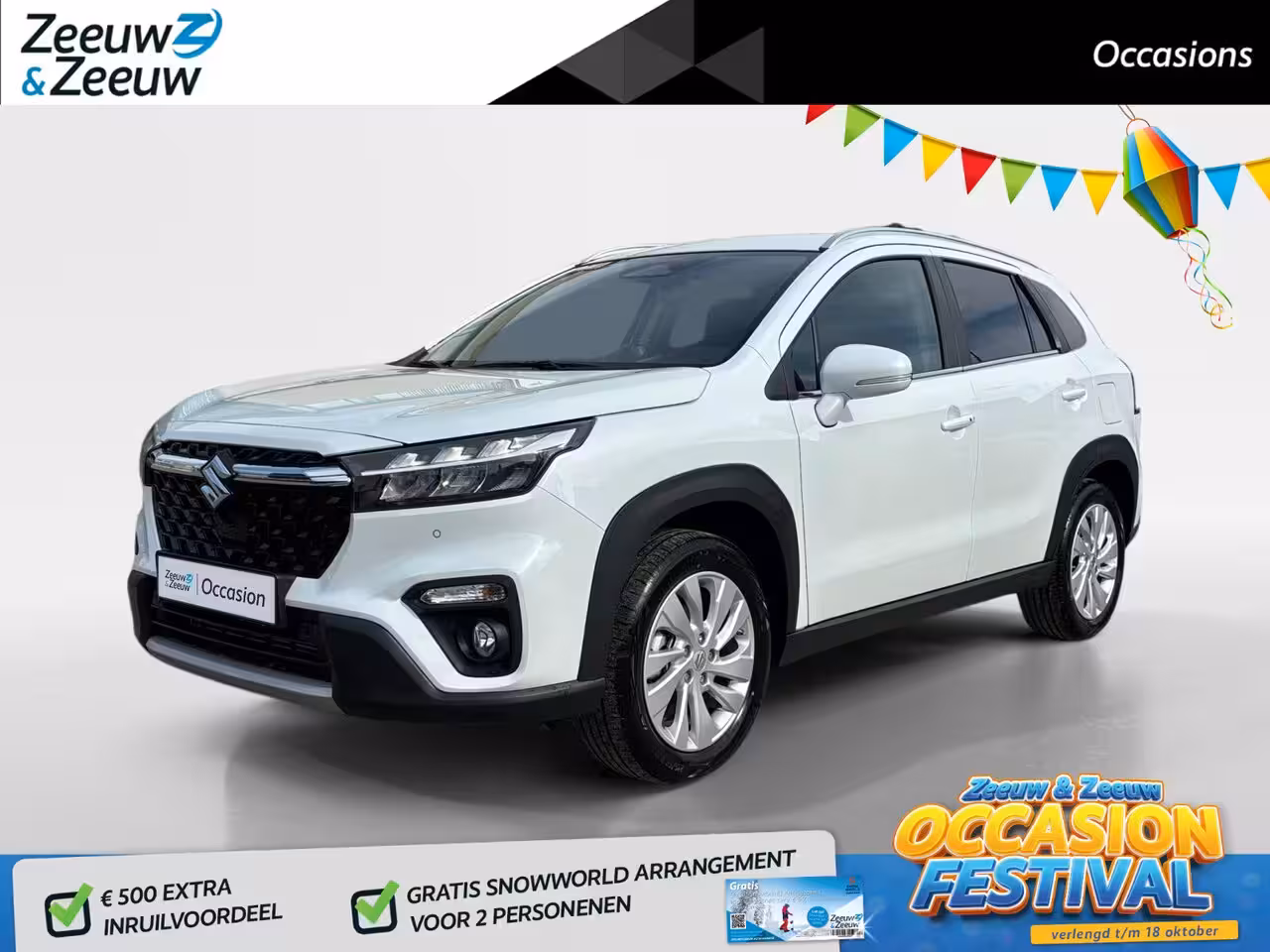 Suzuki S-Cross 1.4 Boosterjet Select Smart Hybrid | ACC | Carplay | Stoel verw | Camera |