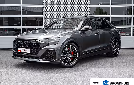 Audi Q8 55 TFSI e quattro Pro Line | Panoramadak | Trekhaak | HUD | Bang & Olufsen | Nachtzichtass