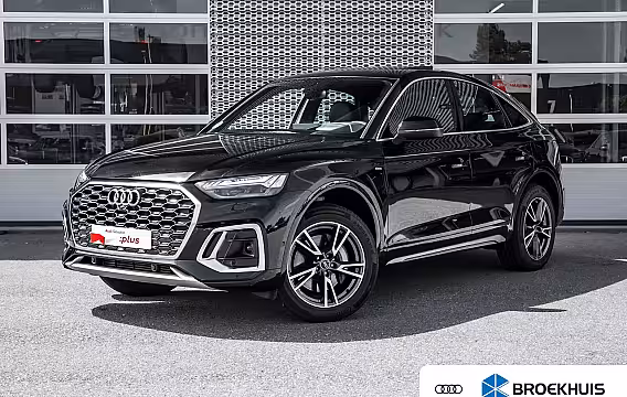 Audi Q5 Sportback 50 TFSI e S edition Competition | Panoramadak | 360 camera | Trekhaak | Panoramadak | HUD