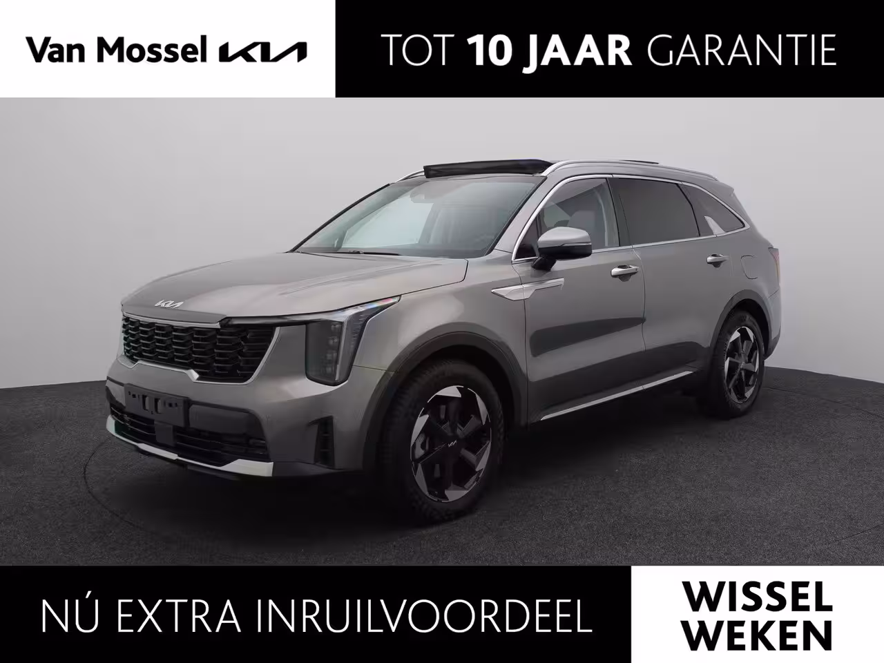 Kia Sorento 1.6 T-GDi Plug-in Hybrid 4WD DynamicPlusLine 7p | Navigatie | Clima | Elektrisch bedienbaa