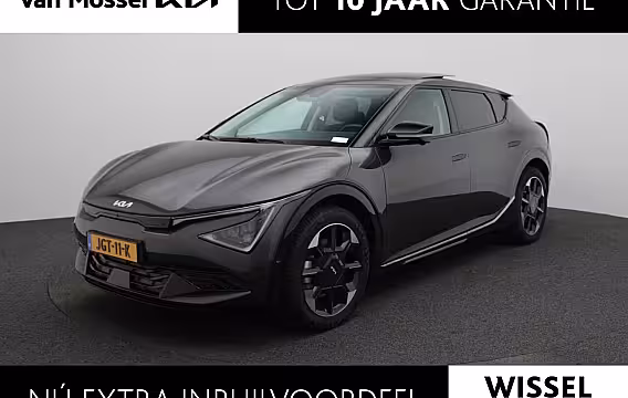 Kia EV6 Plus Advanced 84 kWh | Panorama dak | Stuur- en stoelverwarming | Lederen bekleding | Navi