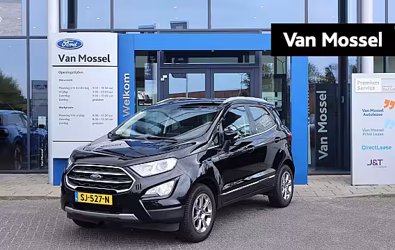 Ford EcoSport 1.0 EcoBoost Titanium | Automaat | B&O | Half Leder | Dodehoek | Winterpack | Cruise Contr