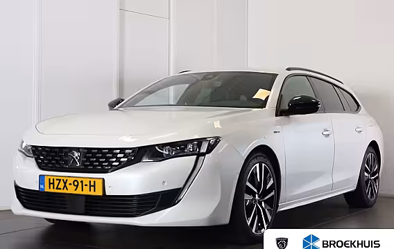 Peugeot 508 SW GT Hybrid 225 e-EAT8 | Camera | Navi | Stoelverwarming | Leder/Stof | 18'' Lichtemetaal |