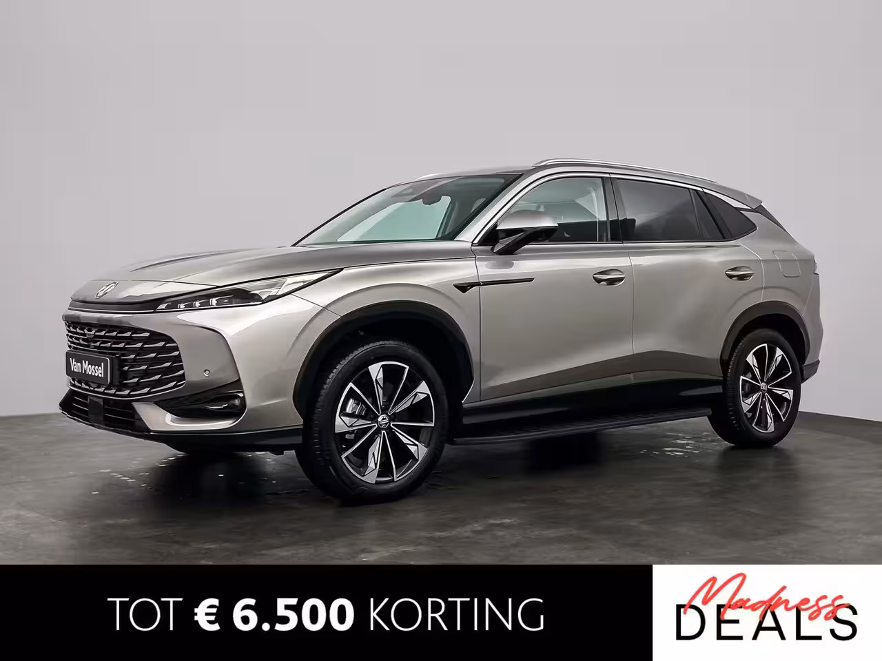 MG MG HS PHEV 1.5 Aut. Luxury Madness Edition | Leder | 100 KM Elektrisch | 360 Camera | Carplay | Stoel