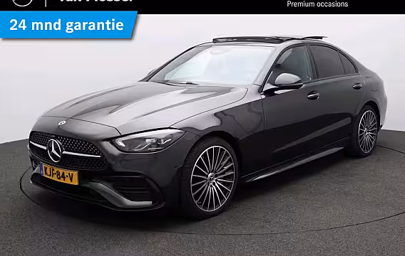 Mercedes-Benz C-klasse 300 e Business Solution AMG / Panoramadak/ 19 inch/ Night/ Memory