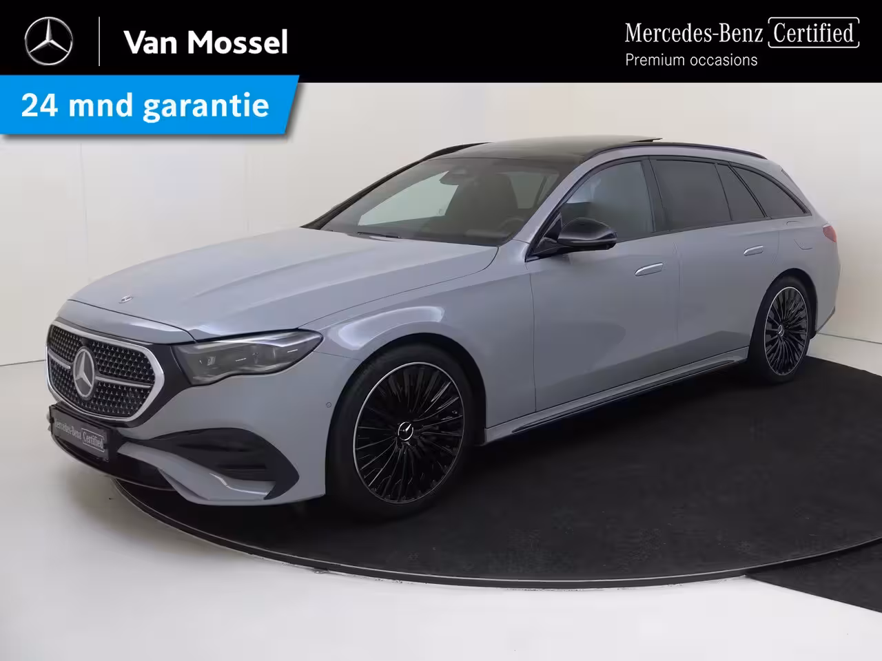 Mercedes-Benz E-klasse Estate 300 e AMG Line / Premium Plus/ Panoramadak/ 3D Display/ Verlichte Grille/ El. Trekhaak/ SU