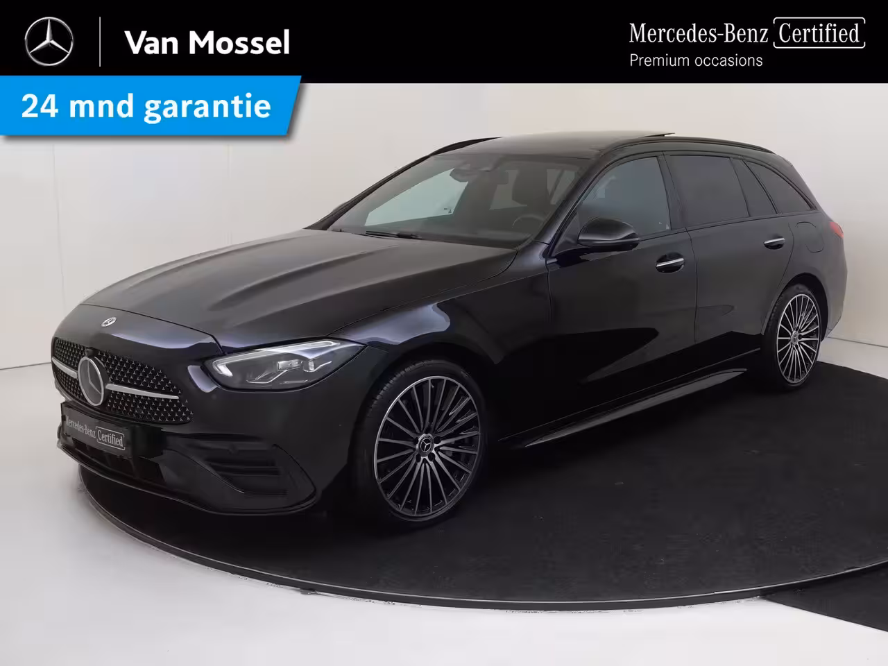 Mercedes-Benz C-klasse Estate 300 e AMG Line /Panoramadak /360 Camera /Rijassistentie Plus /Memory /19 Inch /97, 82% SOH