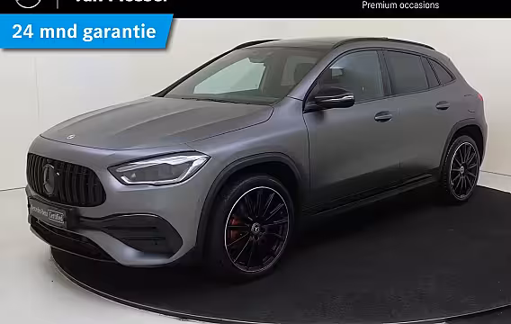 Mercedes-Benz GLA-Klasse 250 e AMG Line MANUFAKTUR Berggrijs magno /Panoramadak /20 Inch /Night-pakket