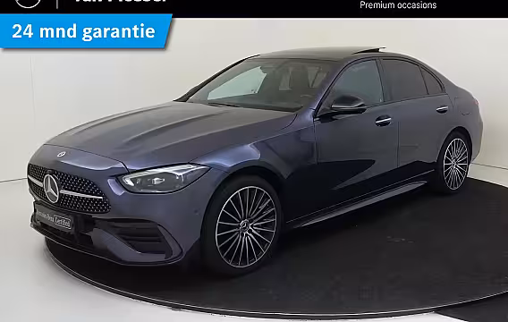 Mercedes-Benz C-klasse 300 e Business Solution AMG Premium Plus /Panoramadak /Burmester /HUD /Memory