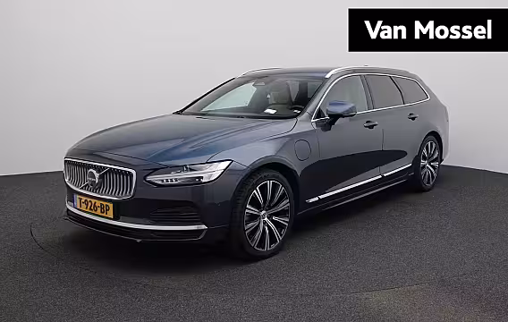 Volvo V90 2.0 T6 Plug-in hybrid AWD Plus Bright 350PK | Elektrische Trekhaak | Leder Interieur | Har
