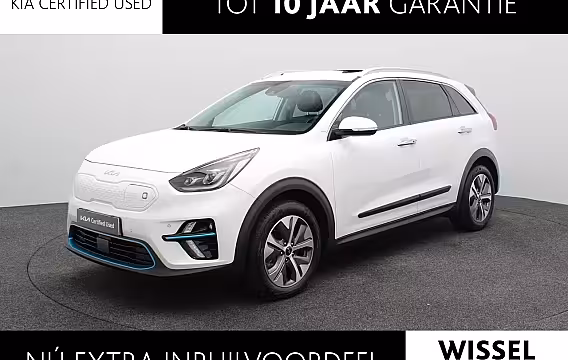 Kia e-Niro DynamicPlusLine 64 kWh | Clima | Navi | Leder | Stoel en stuur verwarming |