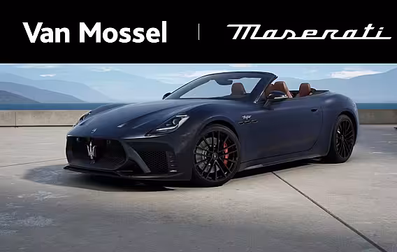 Maserati GranCabrio Trofeo Word binnenkort verwacht 3.0 V6 Twin Turbo | 550 pk | Blu Maserati| Head Up Display